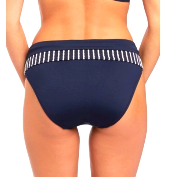 Fantasie San Remo Fold Top Swim Bottom. Navy/White. Multiple sizes. - Picture 6 of 6